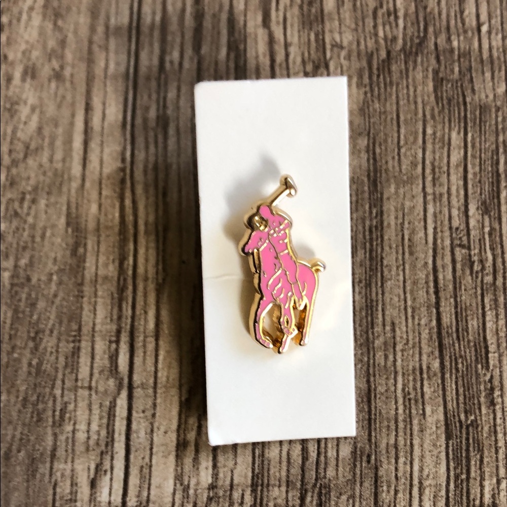Polo Ralph Lauren Breast Cancer Awareness Lapel Pin - Picture 2 of 4